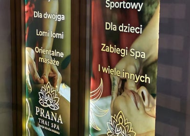 Prana Thai Spa - Wola: widok menu masaży w Warszawie, Województwo Mazowieckie, PL.