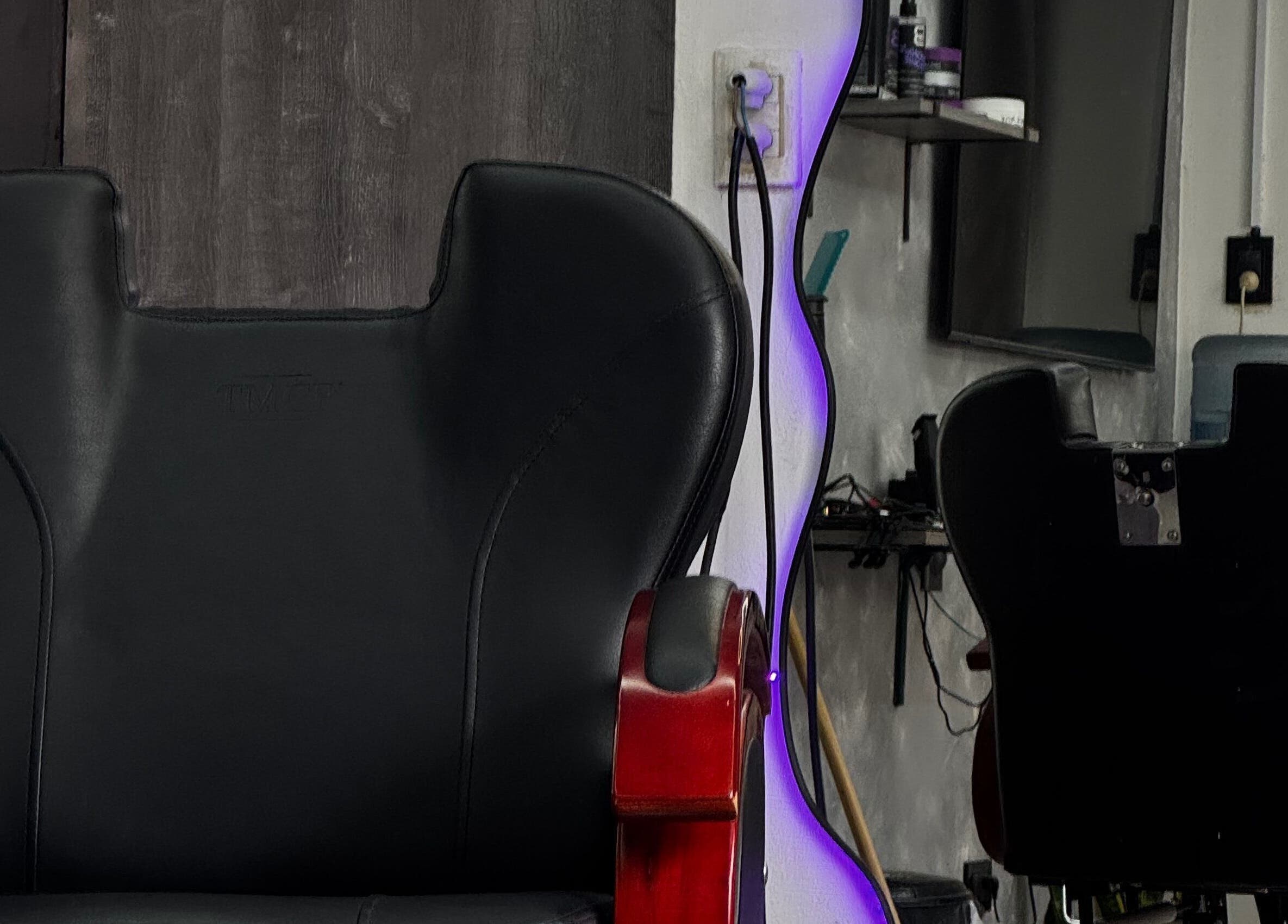 Sillón negro en Zenfe Studio, San Francisco Solano, Provincia De Buenos Aires, AR, ideal para tratamientos de belleza.