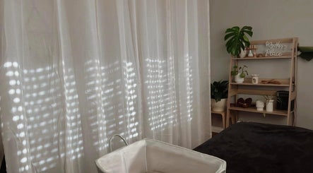 Cozy treatment room at SASA Beauty Studio, Saint Albans, Victoria, AU, with elegant decor and calming ambiance.