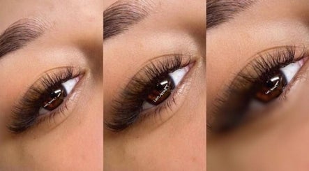 Close-up of voluminous eyelash extensions from Lash_Appeal_1 in Woodcroft, South Australia, AU.