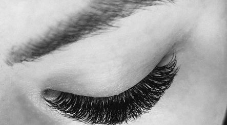 Close-up of luxurious eyelash extensions at Lash_Appeal_1 in Woodcroft, South Australia, AU.