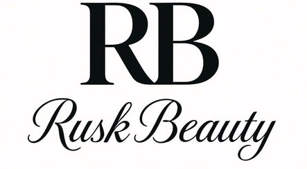 Ruskbeauty logo in elegant typography, showcasing luxury at Middlesbrough, England, GB.