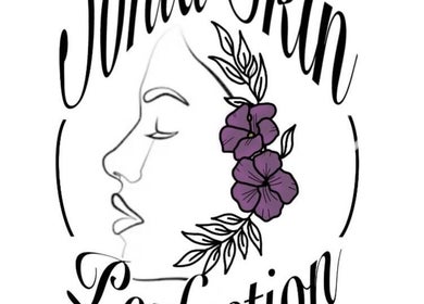 Logo di Sonia-Skin Perfection con illustrazione floreale, Bäretswil, Zürich, CH.