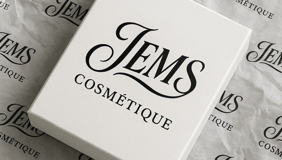 Emballage avec le logo de JEMS cosmétique à Braga, Braga, PT.