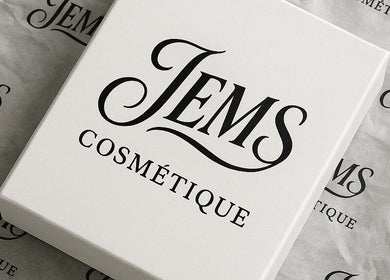 Emballage avec le logo de JEMS cosmétique à Braga, Braga, PT.