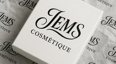 Emballage avec le logo de JEMS cosmétique à Braga, Braga, PT.