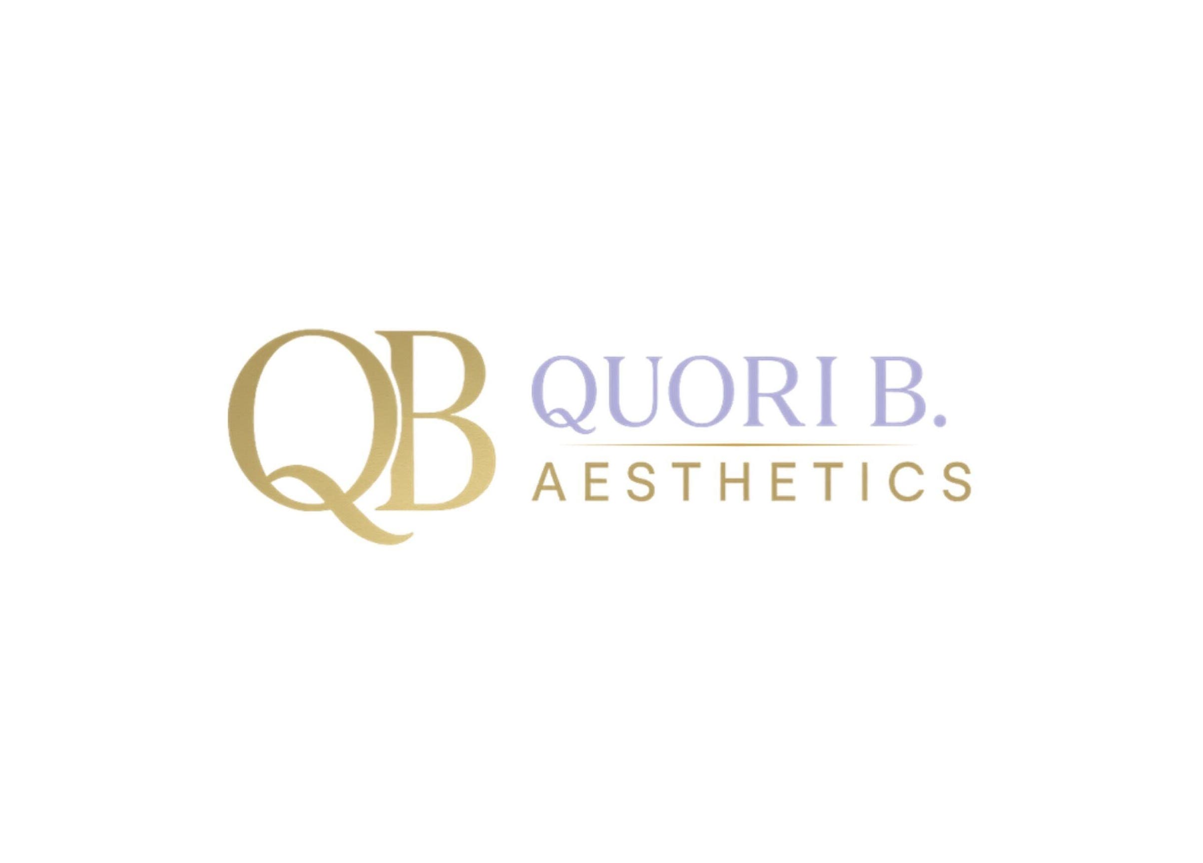 Quori B. Aesthetics logo in Louisville, Kentucky, US showcasing refined elegance.