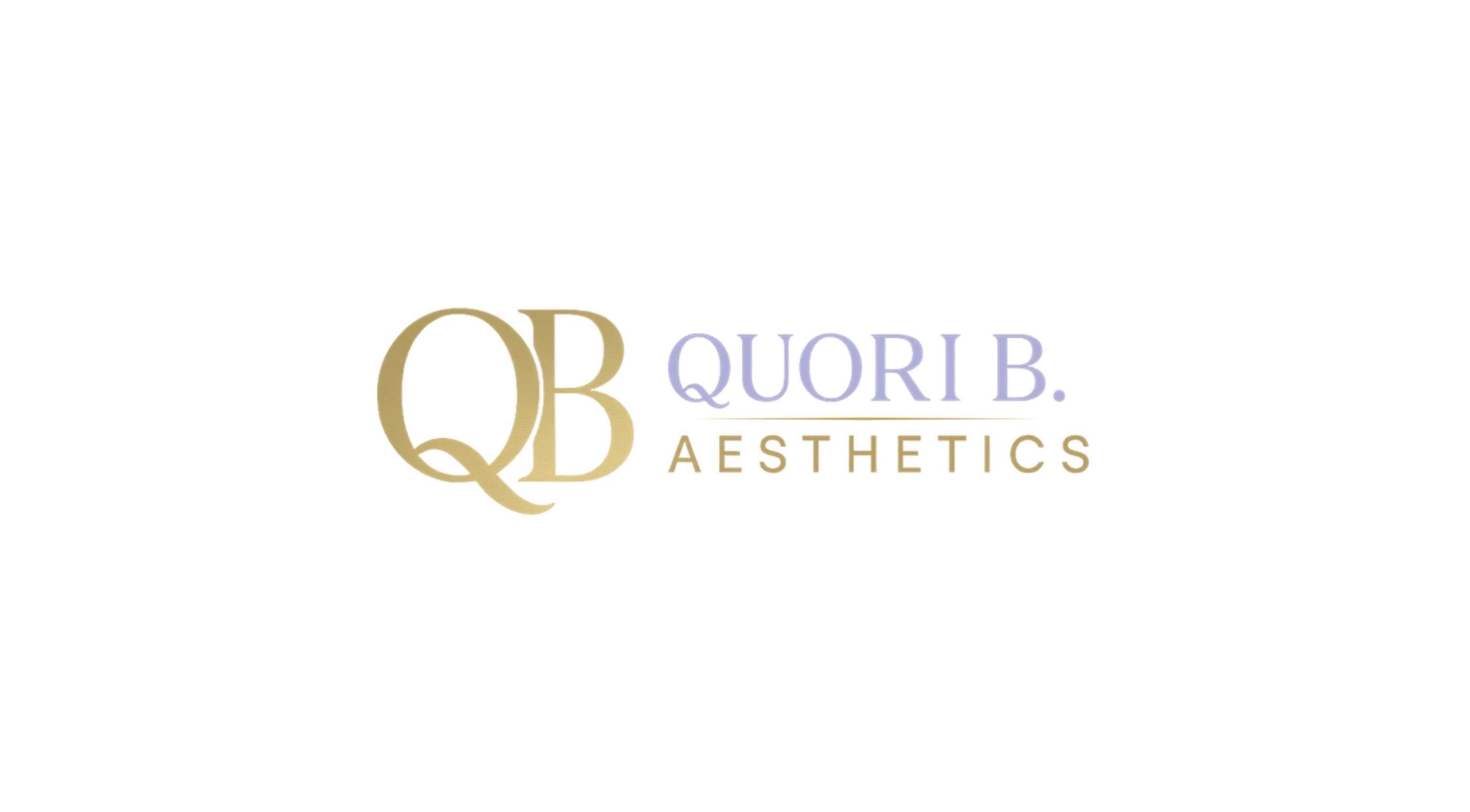 Quori B. Aesthetics logo in Louisville, Kentucky, US showcasing refined elegance.