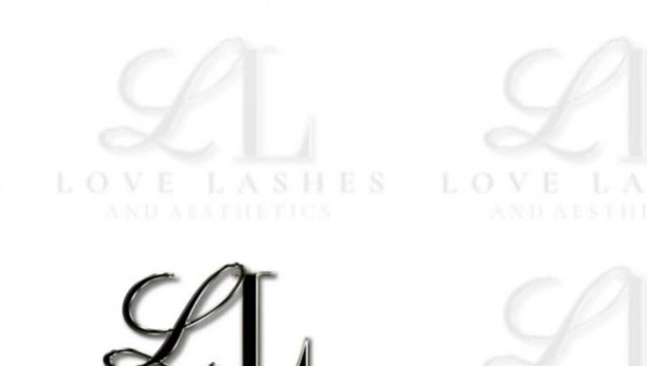 Love Lashes & Aesthetics logo in Dublin, County Dublin, IE with elegant typography.
