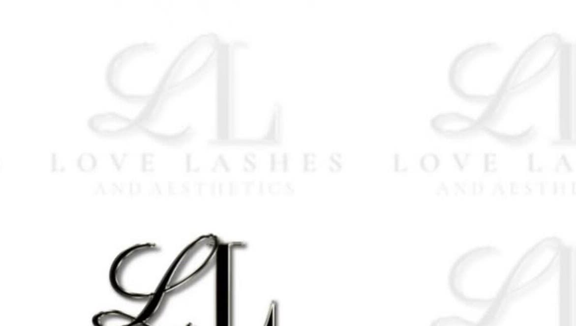 Love Lashes & Aesthetics logo in Dublin, County Dublin, IE with elegant typography.