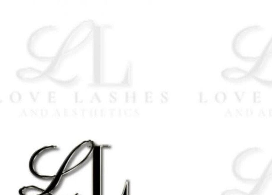 Love Lashes & Aesthetics logo in Dublin, County Dublin, IE with elegant typography.