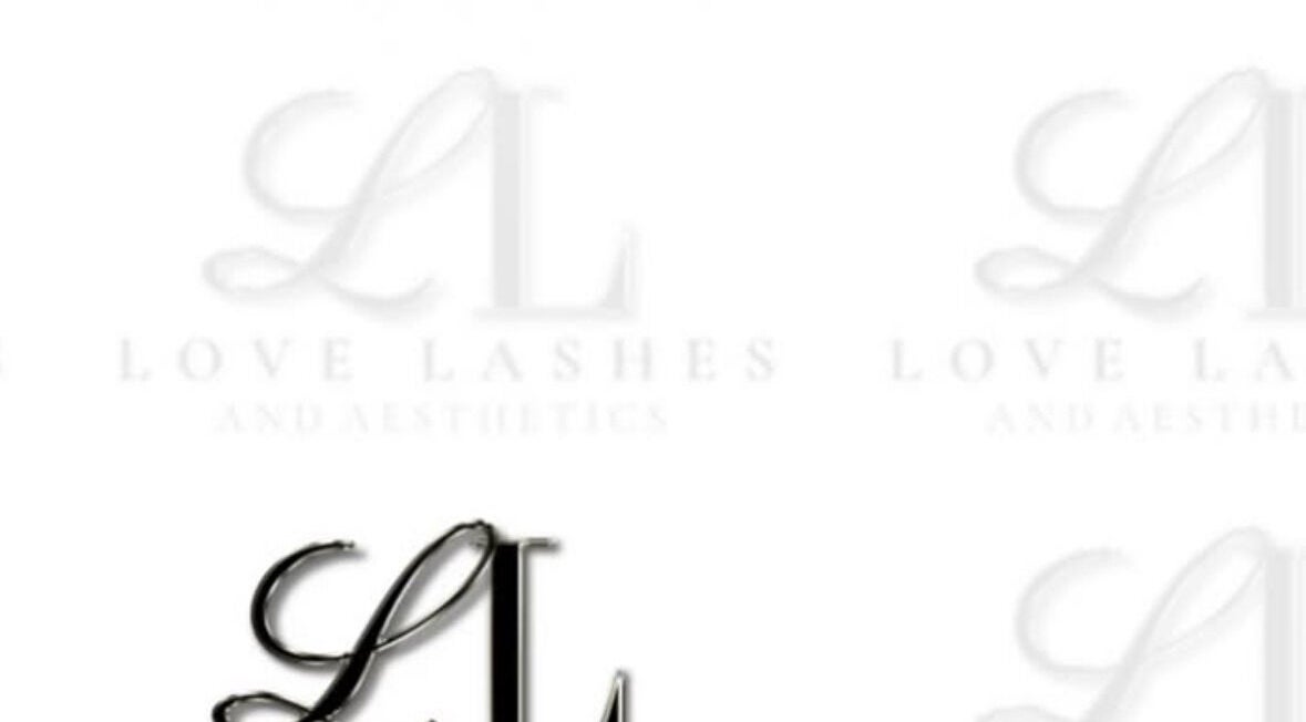 Love Lashes & Aesthetics logo in Dublin, County Dublin, IE with elegant typography.