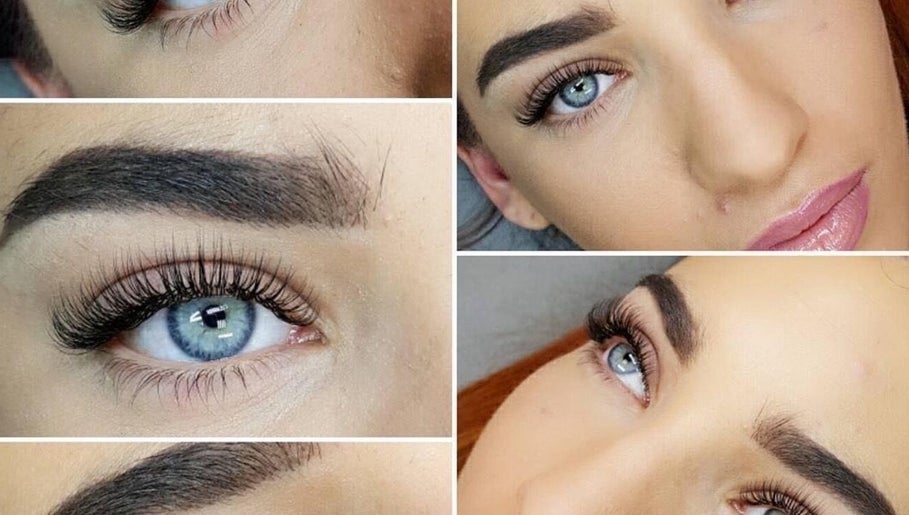 Close-up of perfect lashes and brows at Amber Lashes and Beauty Douglas, Cork, County Cork, IE.