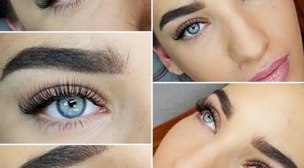 Close-up of perfect lashes and brows at Amber Lashes and Beauty Douglas, Cork, County Cork, IE.