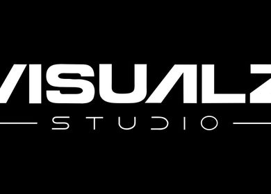 Logotipo do Visualz Studio - Barbershop em Alverca Do Ribatejo, Lisboa, PT, destacando design moderno.