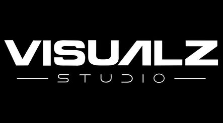 Logotipo do Visualz Studio - Barbershop em Alverca Do Ribatejo, Lisboa, PT, destacando design moderno.