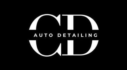 Logo CD AUTO DETAILING z Olesna, Województwo Małopolskie, PL w eleganckim czarno-białym wzorze
