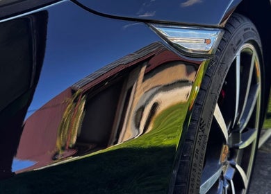 Refleks lakieru na samochodzie w CD AUTO DETAILING, Olesno, Województwo Małopolskie, PL.