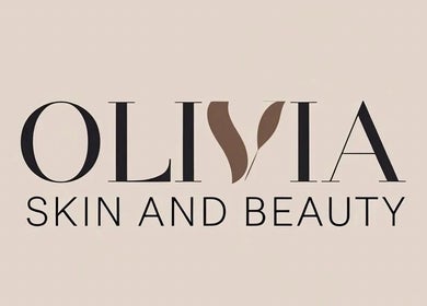 Olivia skin and beauty logo displayed in stylish font, Worcester, England, GB.
