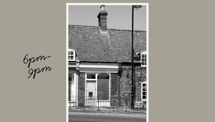 Front view of Skin Plus, a beauty venue in Burgh Le Marsh, England, GB, showcasing historic brick architecture.