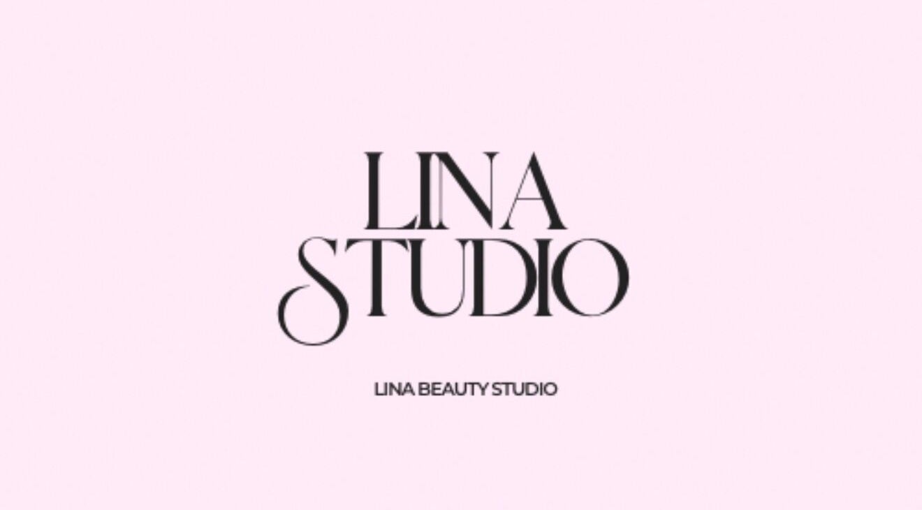 Логотип Linushka Beauty Studio, выражающий элегантность и стиль, Jelgava, LV.