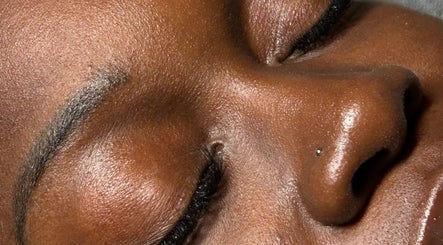 Close-up of glowing skin at Opaline Beauty, Greenfields, Western Australia, AU showcasing expert skincare.