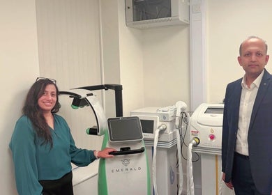 Bethel Wellness Clinic staff with advanced equipment in Kings Hill, England, GB.