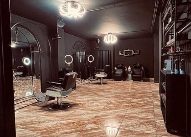 Luxurious salon interior at Abra Kadabra, Chouifet, LB with elegant decor and seating.