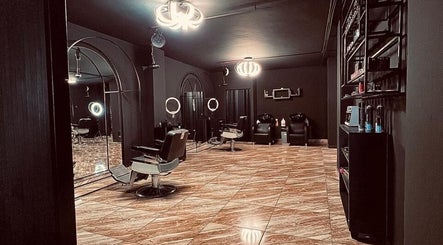 Luxurious salon interior at Abra Kadabra, Chouifet, LB with elegant decor and seating.