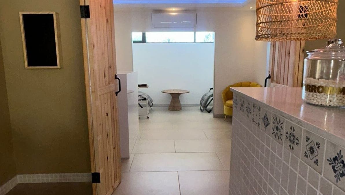 Inviting interior of Joocee IV Therapy in Ballito, Kwazulu-natal, ZA with cozy seating and elegant decor.