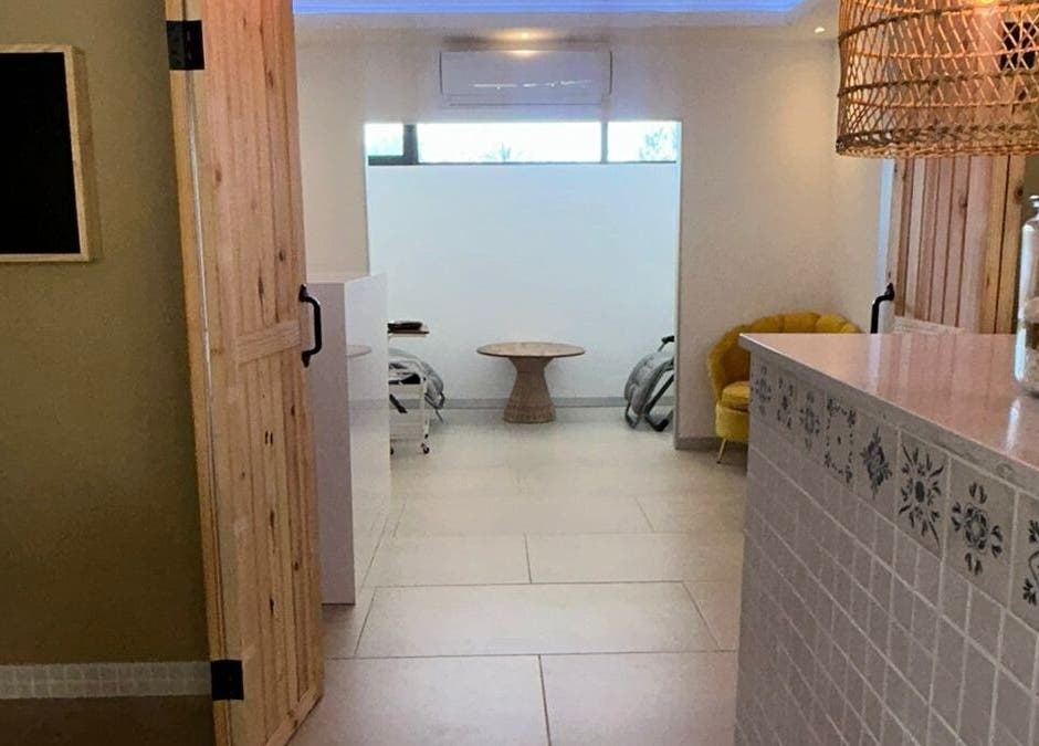 Inviting interior of Joocee IV Therapy in Ballito, Kwazulu-natal, ZA with cozy seating and elegant decor.