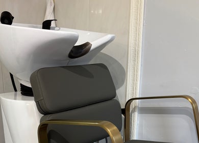 Modern wash station at Ane Hair Cork, Cork, County Cork, IE, featuring sleek design and comfort.