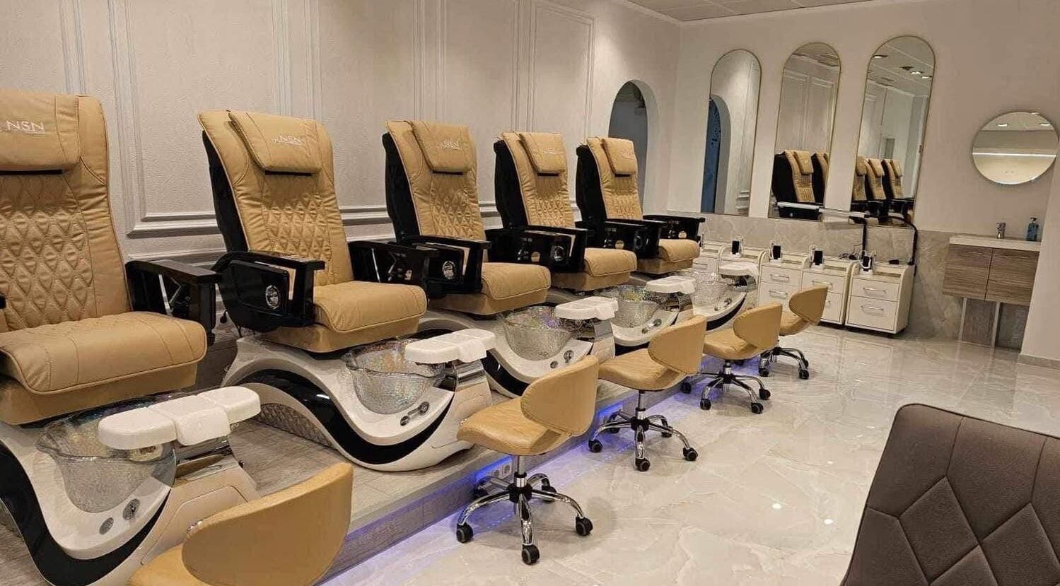 Elegant pedicure chairs at Kildare VL Nail Spa & Beauty, Kildare, County Kildare, IE.