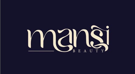 Elegant Mansi Beauty Nz logo on dark background, Auckland, Auckland, NZ.