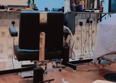 Elegant barber chair setup at ORAMA Barbershop, Kuala Lumpur, Wilayah Persekutuan Kuala Lumpur, MY.