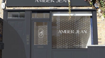 Front entrance of Amber Jean beauty and wellness venue located in London, England, GB with elegant design.
