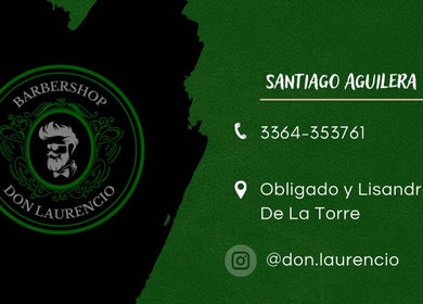 Don Laurencio Barbershop logo and contact info in San Nicolás De Los Arroyos, Provincia De Buenos Aires, AR.
