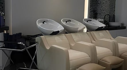 Elegant wash stations at Nail Station, Doha, Doha Municipality, QA for a premium experience.