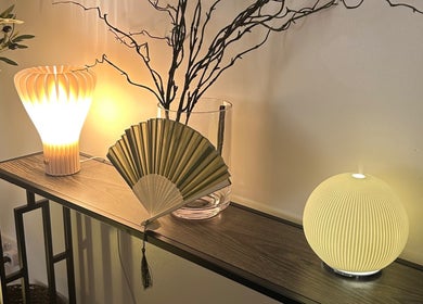 Elegant lamps and decor at Sanctum By Gemma, Beacon Hill, England, GB, creating a soothing ambiance.