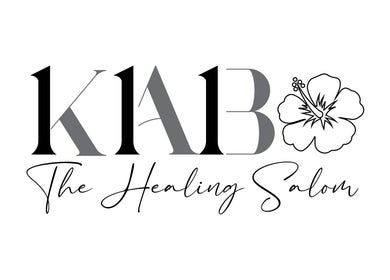 KAB 111 The Healing Salon logo featuring a hibiscus flower in Fort Pierce, Florida, US.