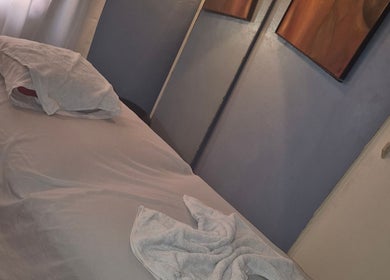 Massage bed setup in REJUVENATE HEALTH SPA, Georgetown, Demerara-mahaica, GY for a relaxing wellness experience.