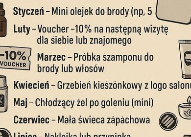 Kalendarz nagród Iakub Chojnacki, Oława, Województwo Dolnośląskie, PL z produktami i ofertami na każdy miesiąc.