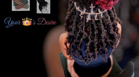 Intricate crochet hairstyle at Namis crochet Your 👑desires, Portsmouth, Saint John Parish, DM.