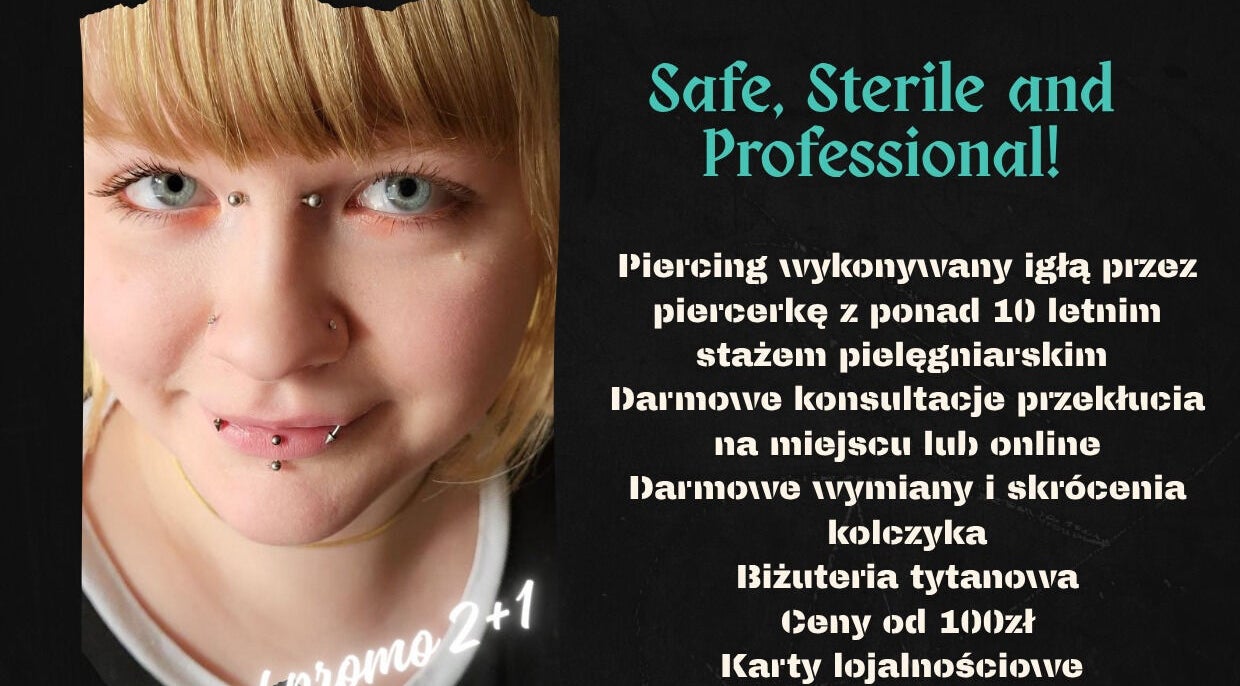 Profesjonalny piercing w AvarjA BodyArt, Nysa, Województwo Opolskie, PL, oferujący darmowe konsultacje.