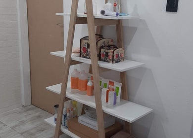 Elegant product shelf at On The Glow, Midrand, Gauteng, ZA showcasing beauty essentials.