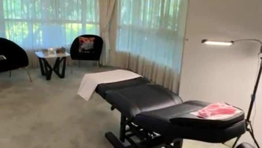 Lumera beauty's serene treatment room in West Pennant Hills, New South Wales, AU, with modern decor and comfort.