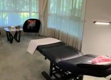 Lumera beauty's serene treatment room in West Pennant Hills, New South Wales, AU, with modern decor and comfort.