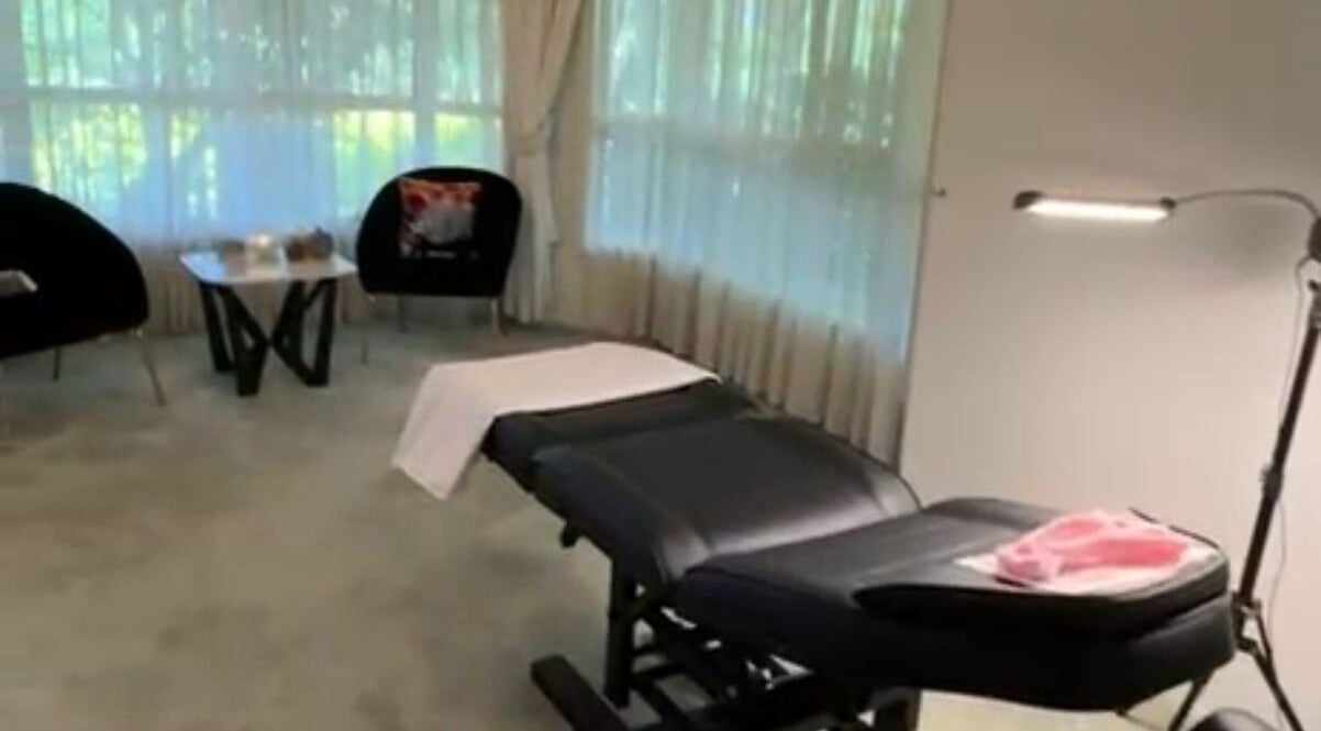 Lumera beauty's serene treatment room in West Pennant Hills, New South Wales, AU, with modern decor and comfort.