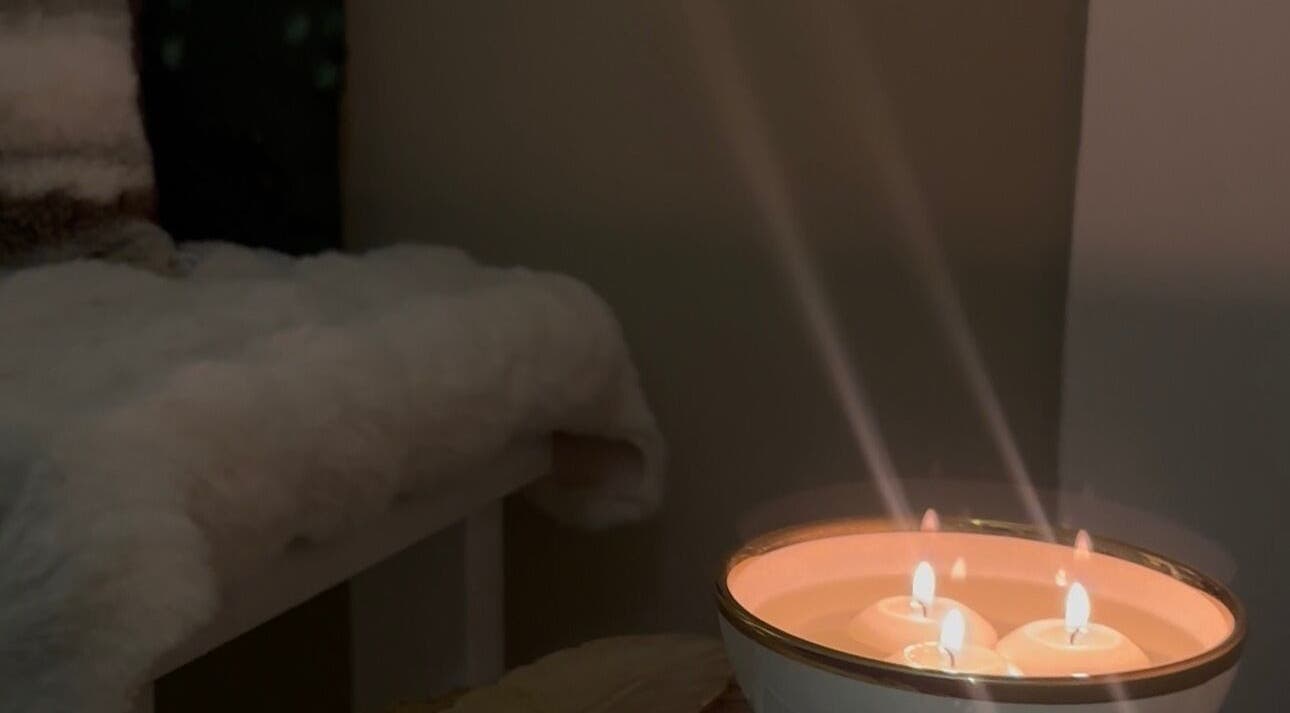 Cozy candlelight setting in SAIAN BEAU SPA, La Vega, La Vega, DO.