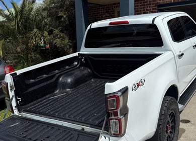 Isuzu truck bed detailed at JD Automotive Detailing, Springdale Heights, New South Wales, AU.
